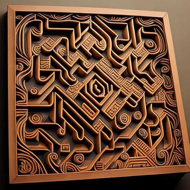 3D model labyrinth (STL)